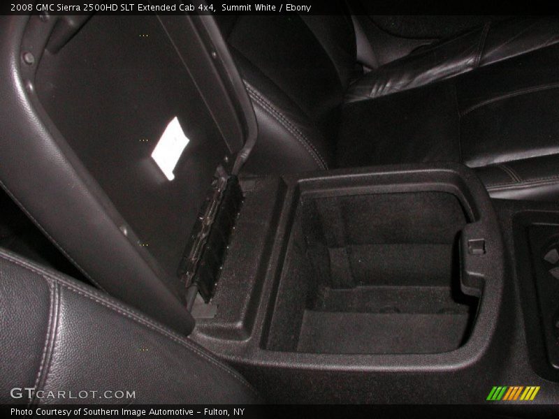 Summit White / Ebony 2008 GMC Sierra 2500HD SLT Extended Cab 4x4