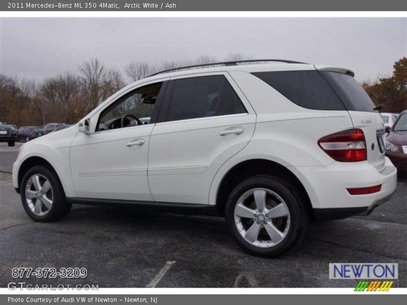 Arctic White / Ash 2011 Mercedes-Benz ML 350 4Matic