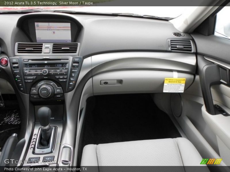 Silver Moon / Taupe 2012 Acura TL 3.5 Technology