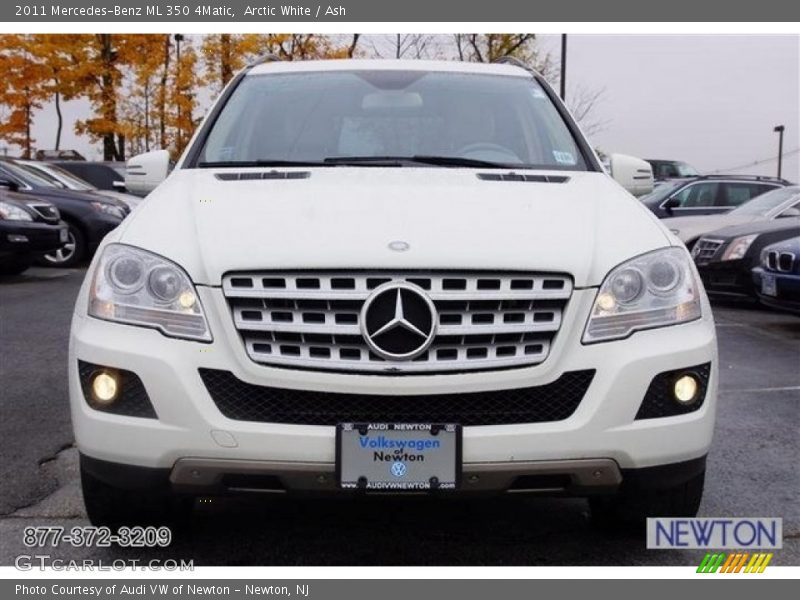 Arctic White / Ash 2011 Mercedes-Benz ML 350 4Matic