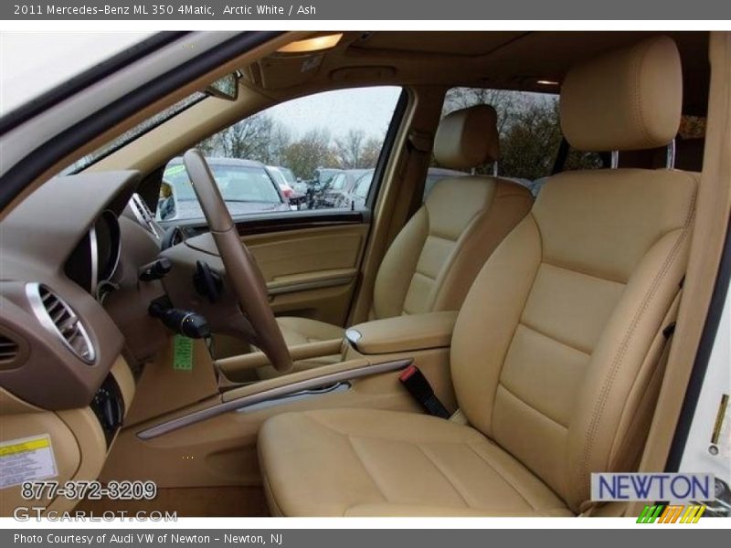Arctic White / Ash 2011 Mercedes-Benz ML 350 4Matic