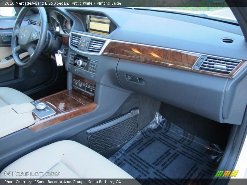 Arctic White / Almond Beige 2010 Mercedes-Benz E 350 Sedan