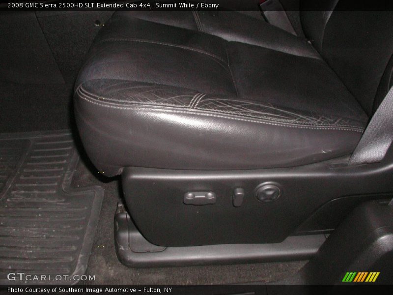Summit White / Ebony 2008 GMC Sierra 2500HD SLT Extended Cab 4x4