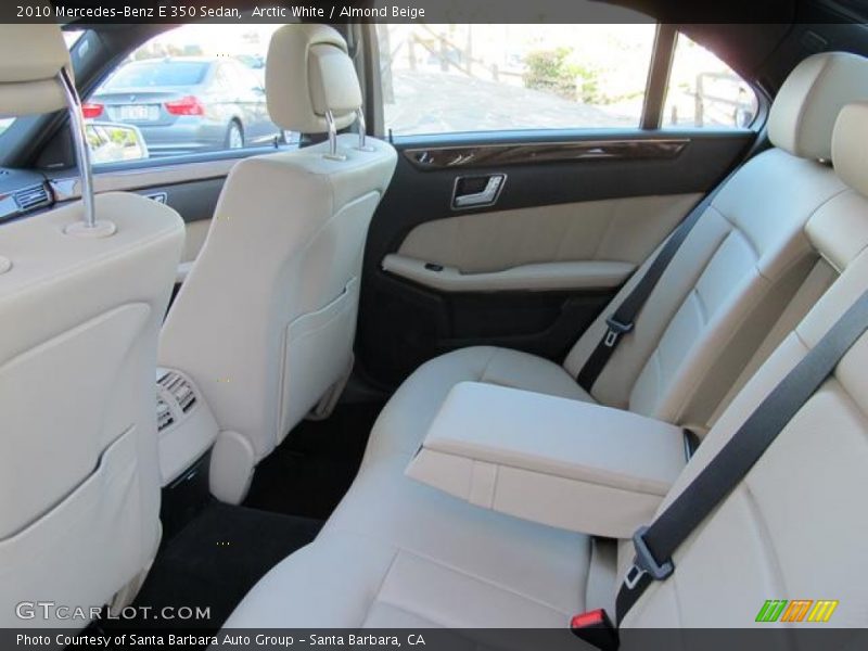 Arctic White / Almond Beige 2010 Mercedes-Benz E 350 Sedan