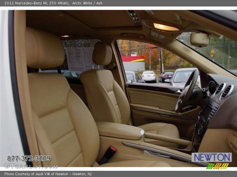 Arctic White / Ash 2011 Mercedes-Benz ML 350 4Matic