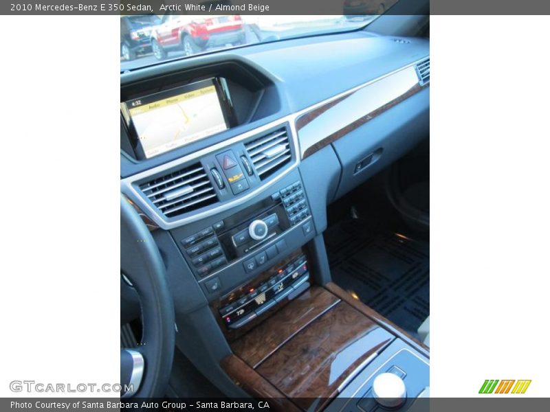 Arctic White / Almond Beige 2010 Mercedes-Benz E 350 Sedan