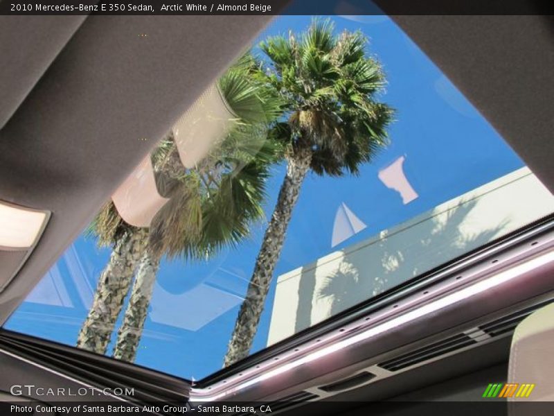 Arctic White / Almond Beige 2010 Mercedes-Benz E 350 Sedan
