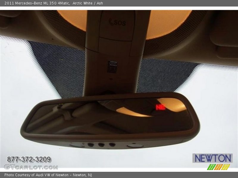 Arctic White / Ash 2011 Mercedes-Benz ML 350 4Matic