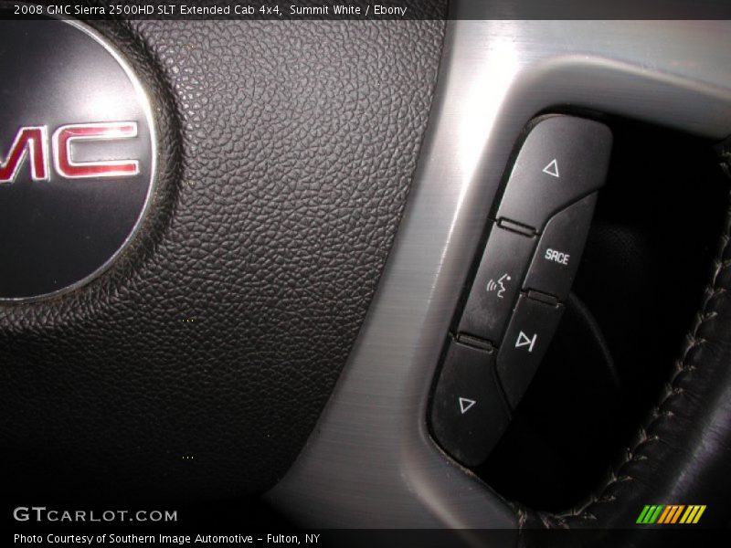 Summit White / Ebony 2008 GMC Sierra 2500HD SLT Extended Cab 4x4