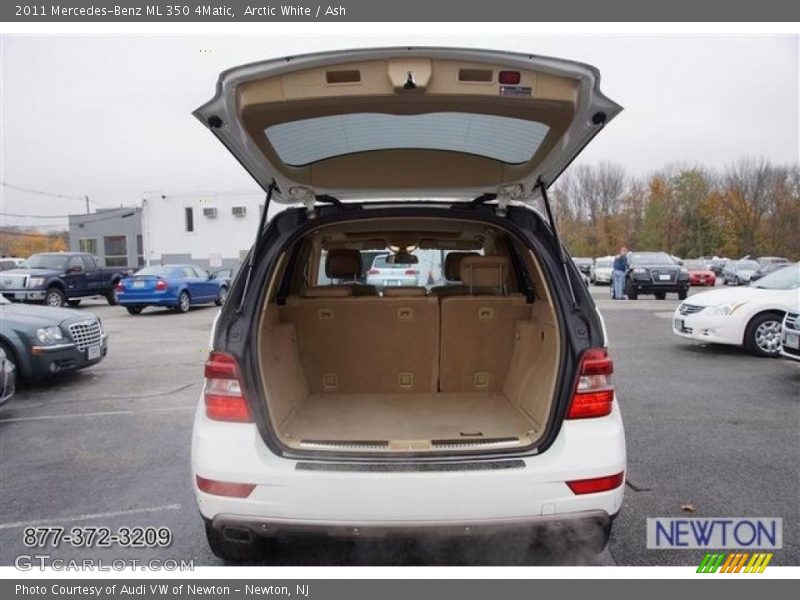 Arctic White / Ash 2011 Mercedes-Benz ML 350 4Matic