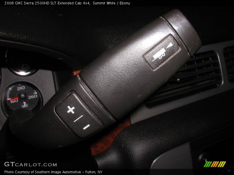 Summit White / Ebony 2008 GMC Sierra 2500HD SLT Extended Cab 4x4