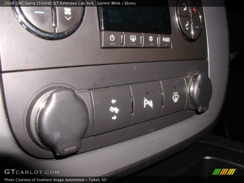 Summit White / Ebony 2008 GMC Sierra 2500HD SLT Extended Cab 4x4