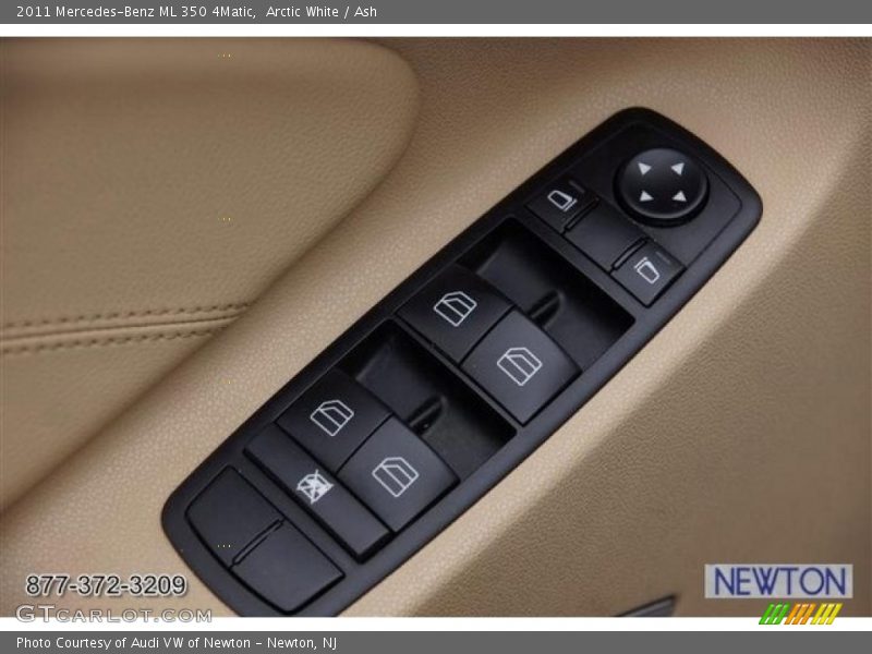 Arctic White / Ash 2011 Mercedes-Benz ML 350 4Matic