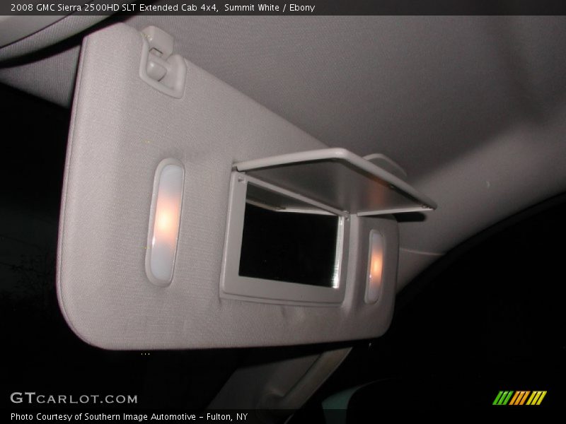 Summit White / Ebony 2008 GMC Sierra 2500HD SLT Extended Cab 4x4