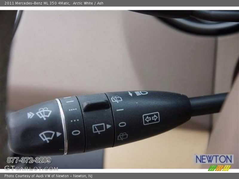 Arctic White / Ash 2011 Mercedes-Benz ML 350 4Matic