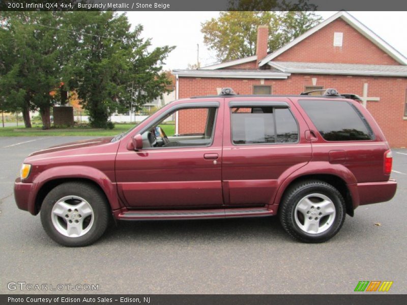  2001 QX4 4x4 Burgundy Metallic