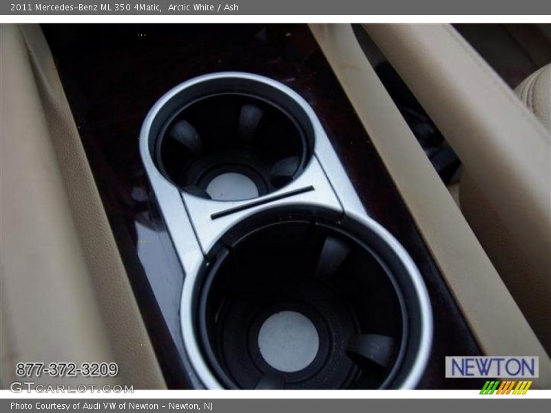 Arctic White / Ash 2011 Mercedes-Benz ML 350 4Matic