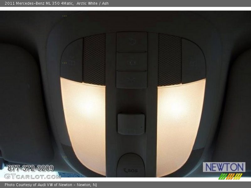 Arctic White / Ash 2011 Mercedes-Benz ML 350 4Matic