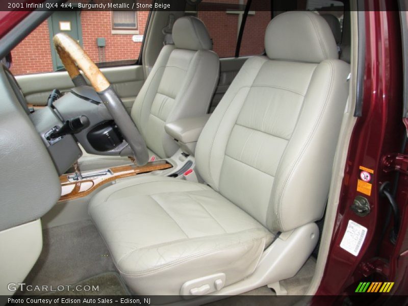 Front Seat of 2001 QX4 4x4