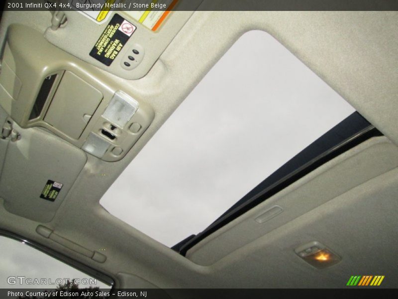 Sunroof of 2001 QX4 4x4