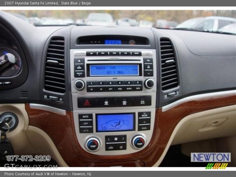Slate Blue / Beige 2007 Hyundai Santa Fe Limited