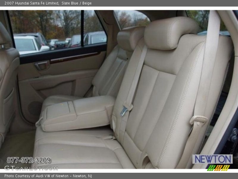 Slate Blue / Beige 2007 Hyundai Santa Fe Limited