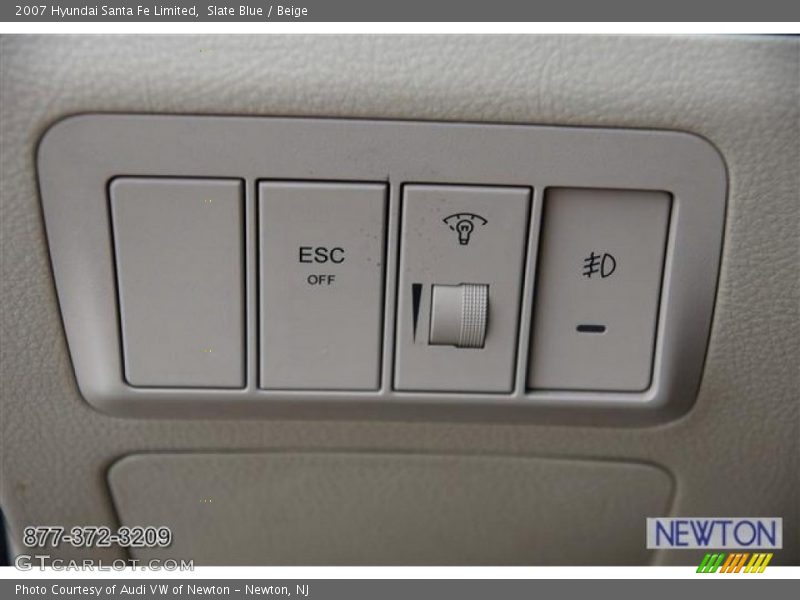 Slate Blue / Beige 2007 Hyundai Santa Fe Limited