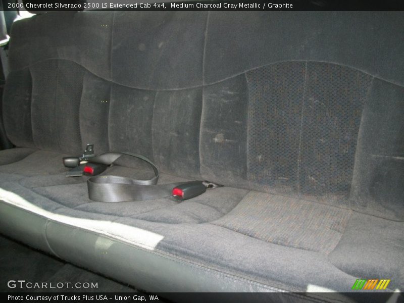 Medium Charcoal Gray Metallic / Graphite 2000 Chevrolet Silverado 2500 LS Extended Cab 4x4