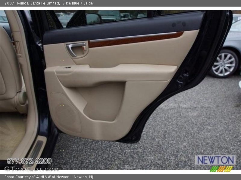 Slate Blue / Beige 2007 Hyundai Santa Fe Limited