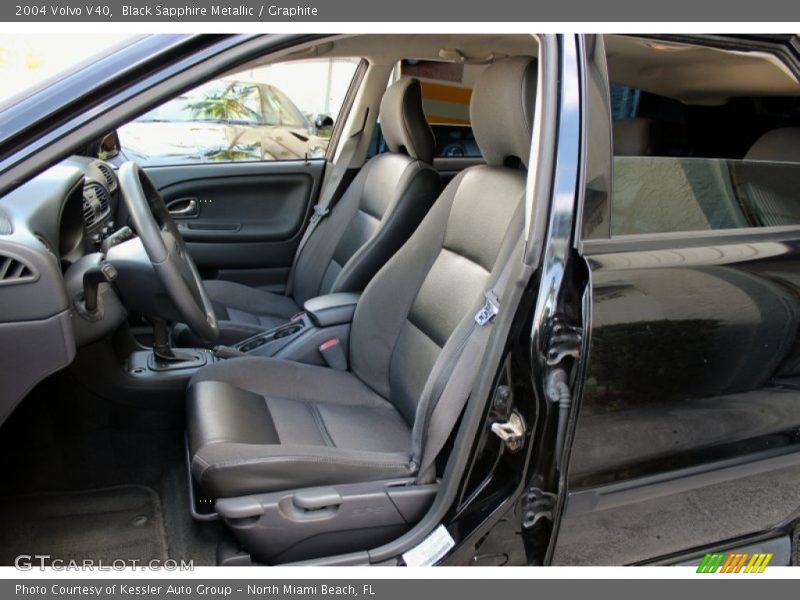Front Seat of 2004 V40 