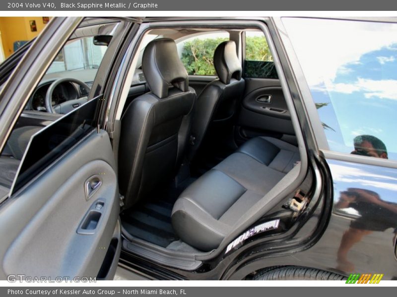 Rear Seat of 2004 V40 