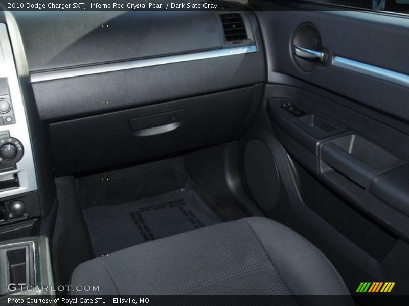 Inferno Red Crystal Pearl / Dark Slate Gray 2010 Dodge Charger SXT