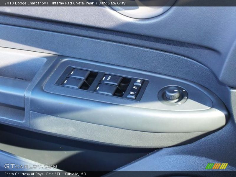 Inferno Red Crystal Pearl / Dark Slate Gray 2010 Dodge Charger SXT