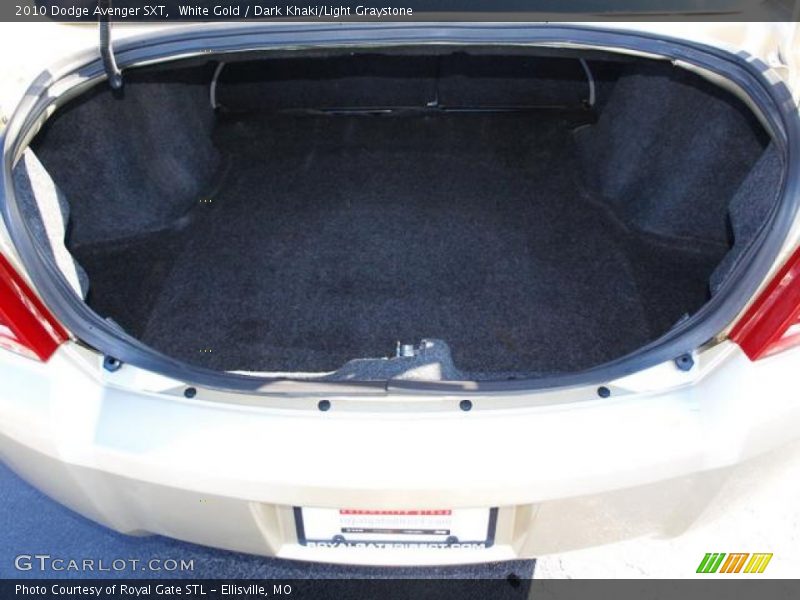 White Gold / Dark Khaki/Light Graystone 2010 Dodge Avenger SXT