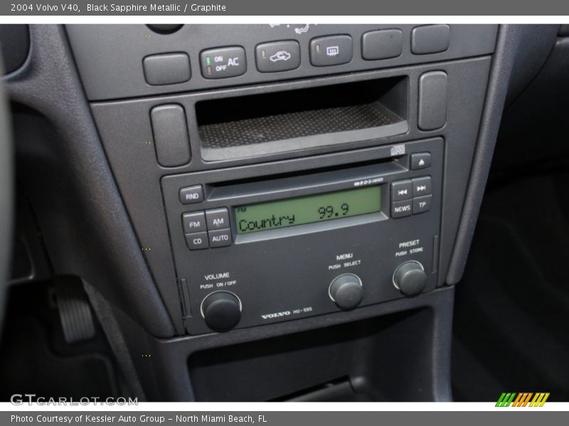 Audio System of 2004 V40 