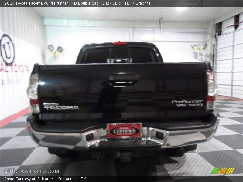 Black Sand Pearl / Graphite 2010 Toyota Tacoma V6 PreRunner TRD Double Cab