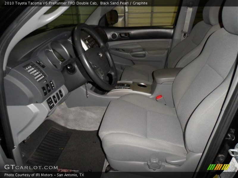 Black Sand Pearl / Graphite 2010 Toyota Tacoma V6 PreRunner TRD Double Cab