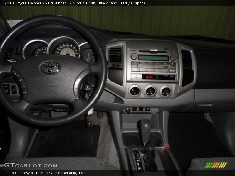 Black Sand Pearl / Graphite 2010 Toyota Tacoma V6 PreRunner TRD Double Cab