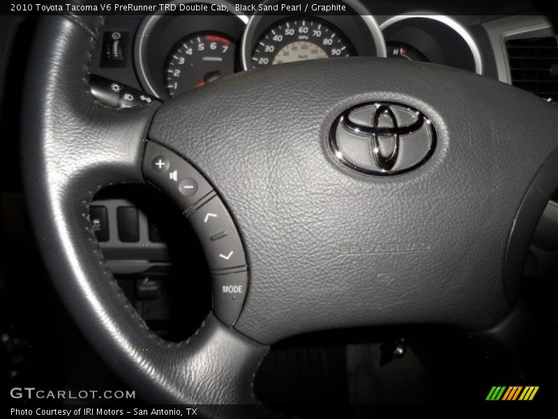 Black Sand Pearl / Graphite 2010 Toyota Tacoma V6 PreRunner TRD Double Cab