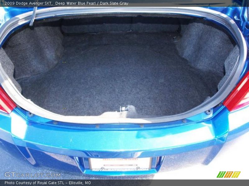 Deep Water Blue Pearl / Dark Slate Gray 2009 Dodge Avenger SXT