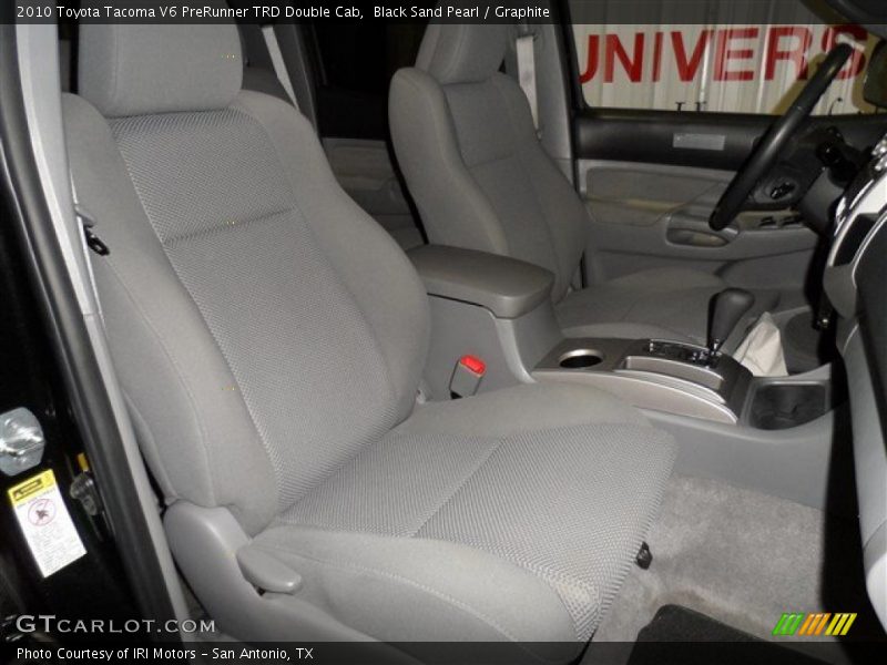Black Sand Pearl / Graphite 2010 Toyota Tacoma V6 PreRunner TRD Double Cab