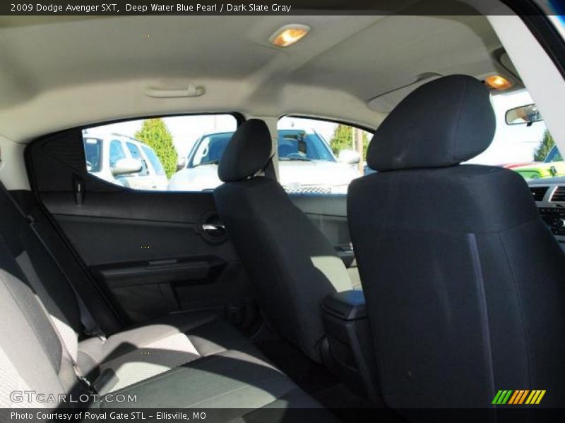 Deep Water Blue Pearl / Dark Slate Gray 2009 Dodge Avenger SXT