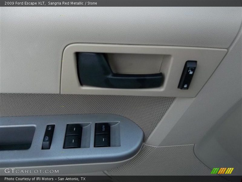 Sangria Red Metallic / Stone 2009 Ford Escape XLT