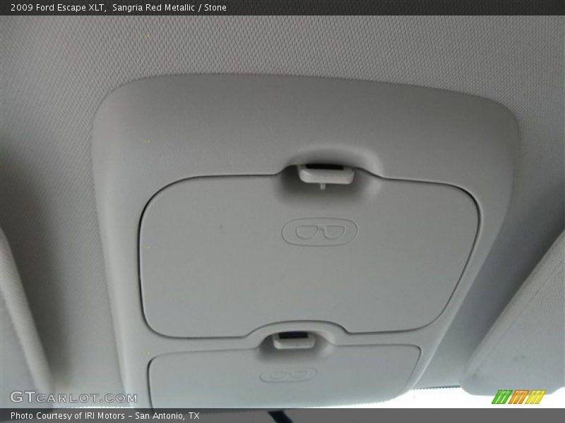 Sangria Red Metallic / Stone 2009 Ford Escape XLT