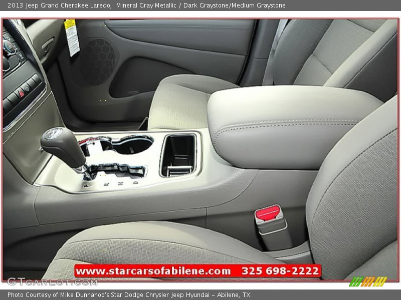 Mineral Gray Metallic / Dark Graystone/Medium Graystone 2013 Jeep Grand Cherokee Laredo