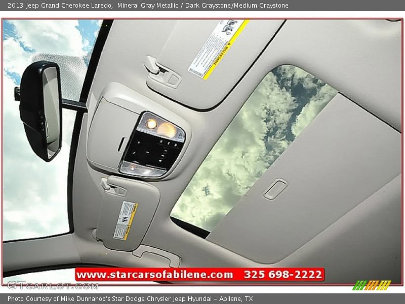 Mineral Gray Metallic / Dark Graystone/Medium Graystone 2013 Jeep Grand Cherokee Laredo