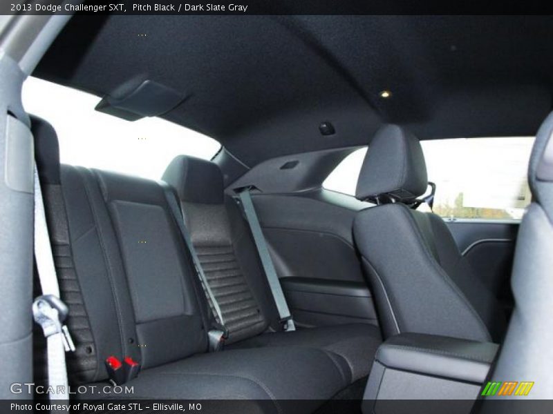 Pitch Black / Dark Slate Gray 2013 Dodge Challenger SXT