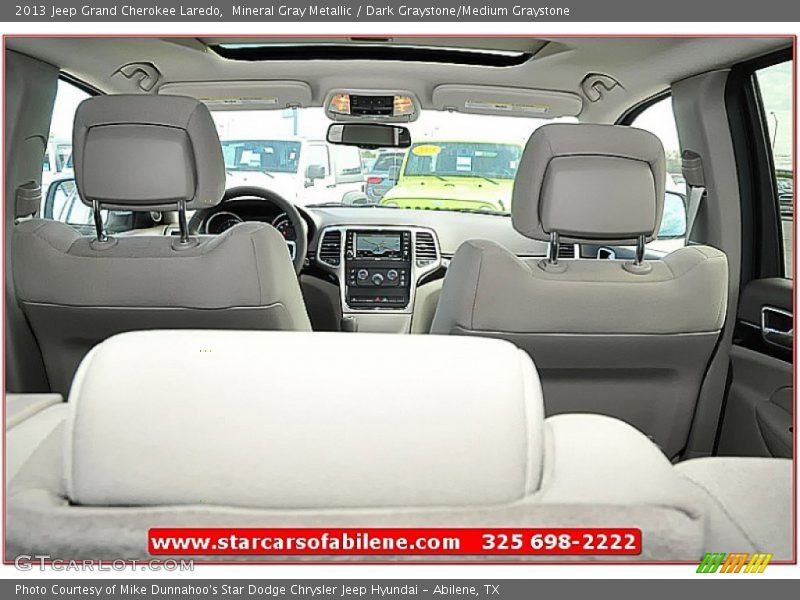 Mineral Gray Metallic / Dark Graystone/Medium Graystone 2013 Jeep Grand Cherokee Laredo