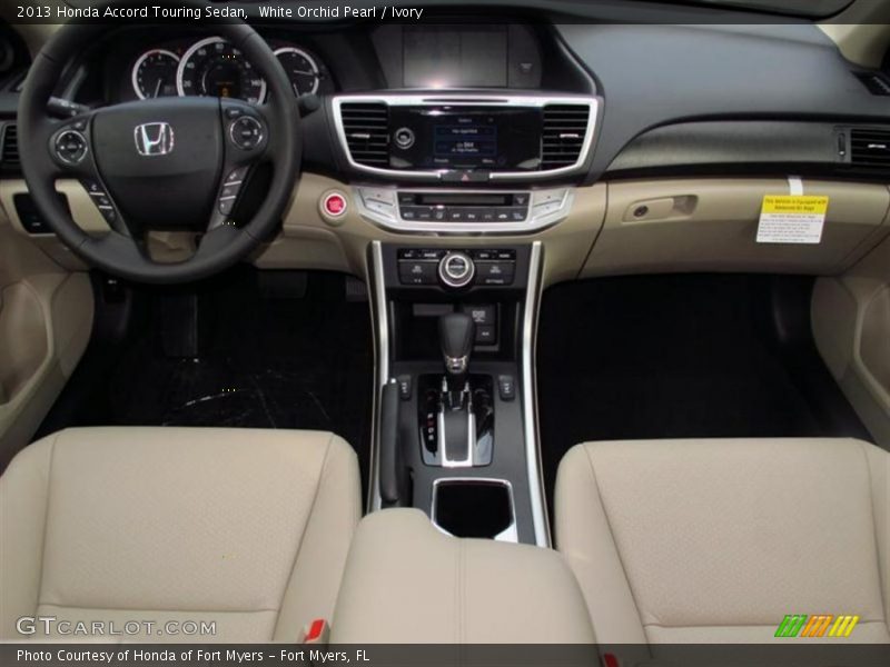 Dashboard of 2013 Accord Touring Sedan