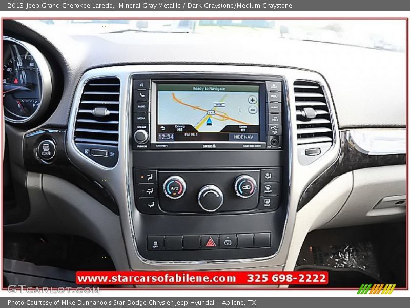 Mineral Gray Metallic / Dark Graystone/Medium Graystone 2013 Jeep Grand Cherokee Laredo